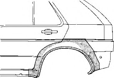 VAN WEZEL 3770147 -  Боковина